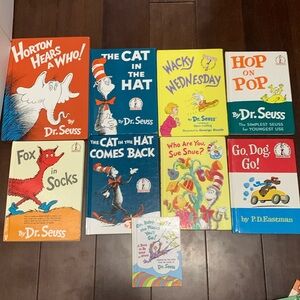 Dr. Seuss Children’s Books, Set of 9, Collection